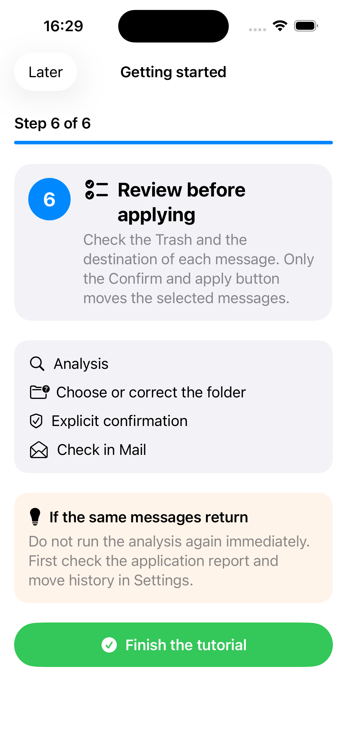 ClarInBox review tutorial in English